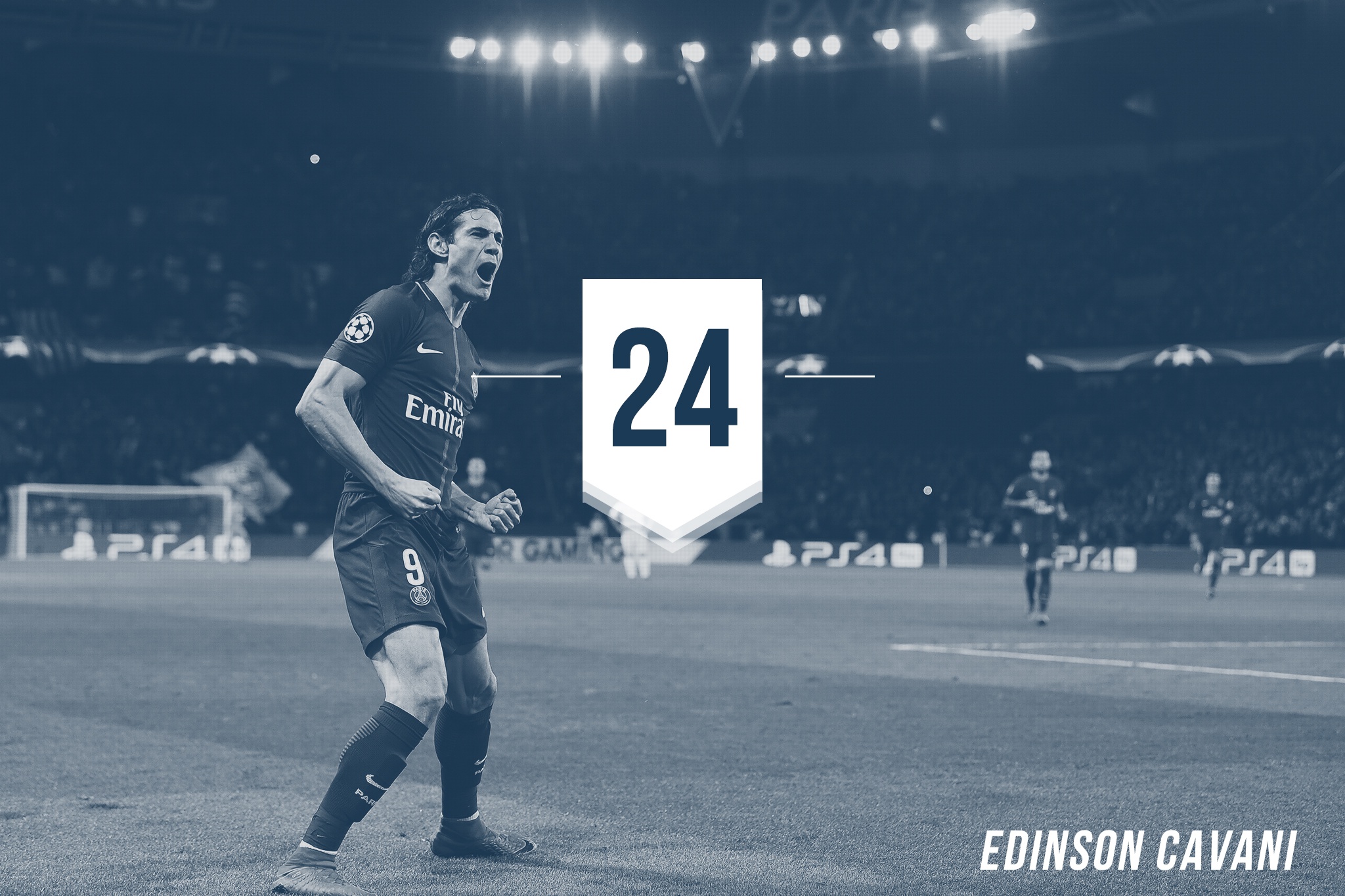 Edinson Cavani qua nhung con so anh 4