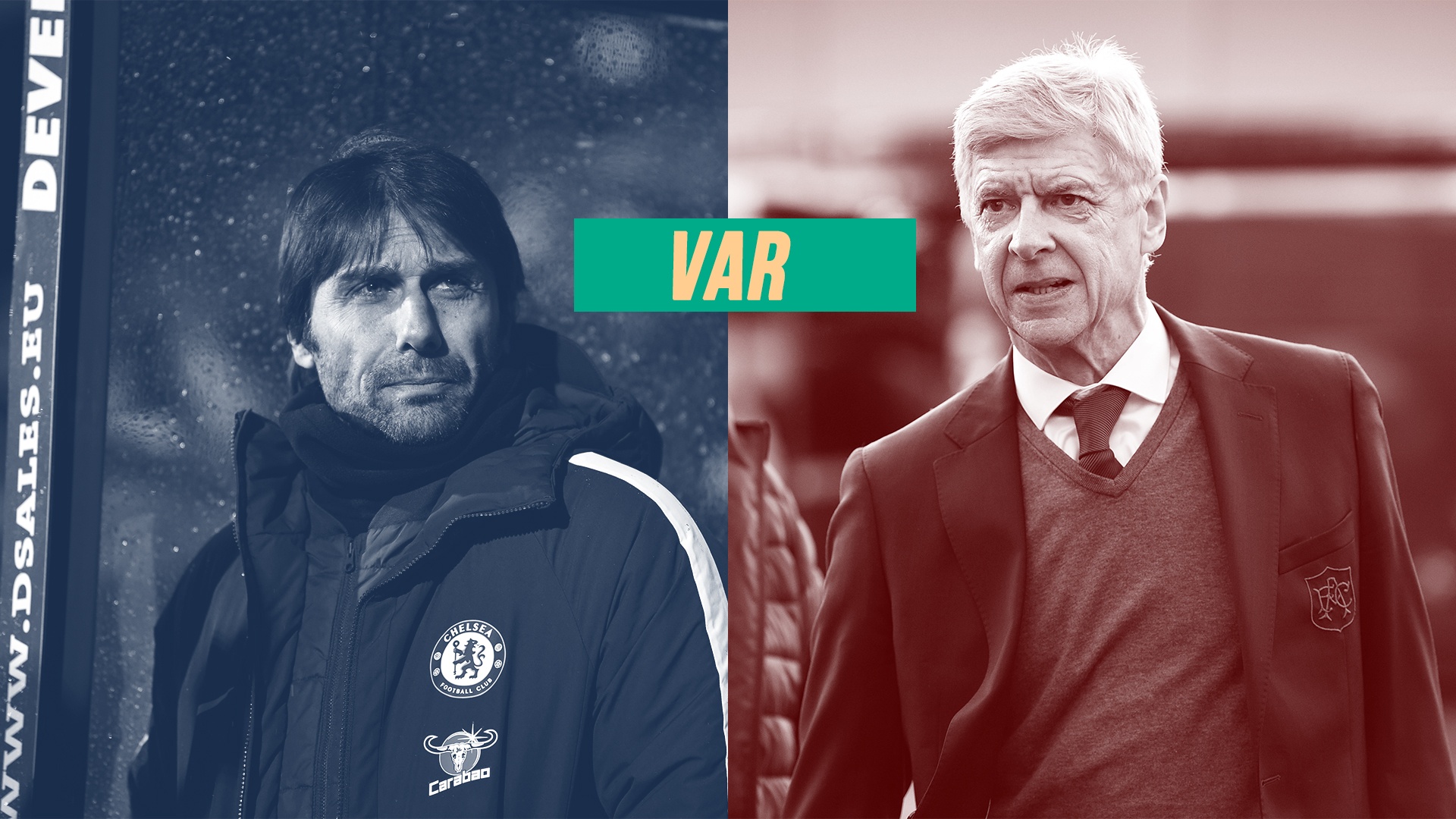 Conte, Wenger ung ho viec ap dung VAR vao bong da hinh anh