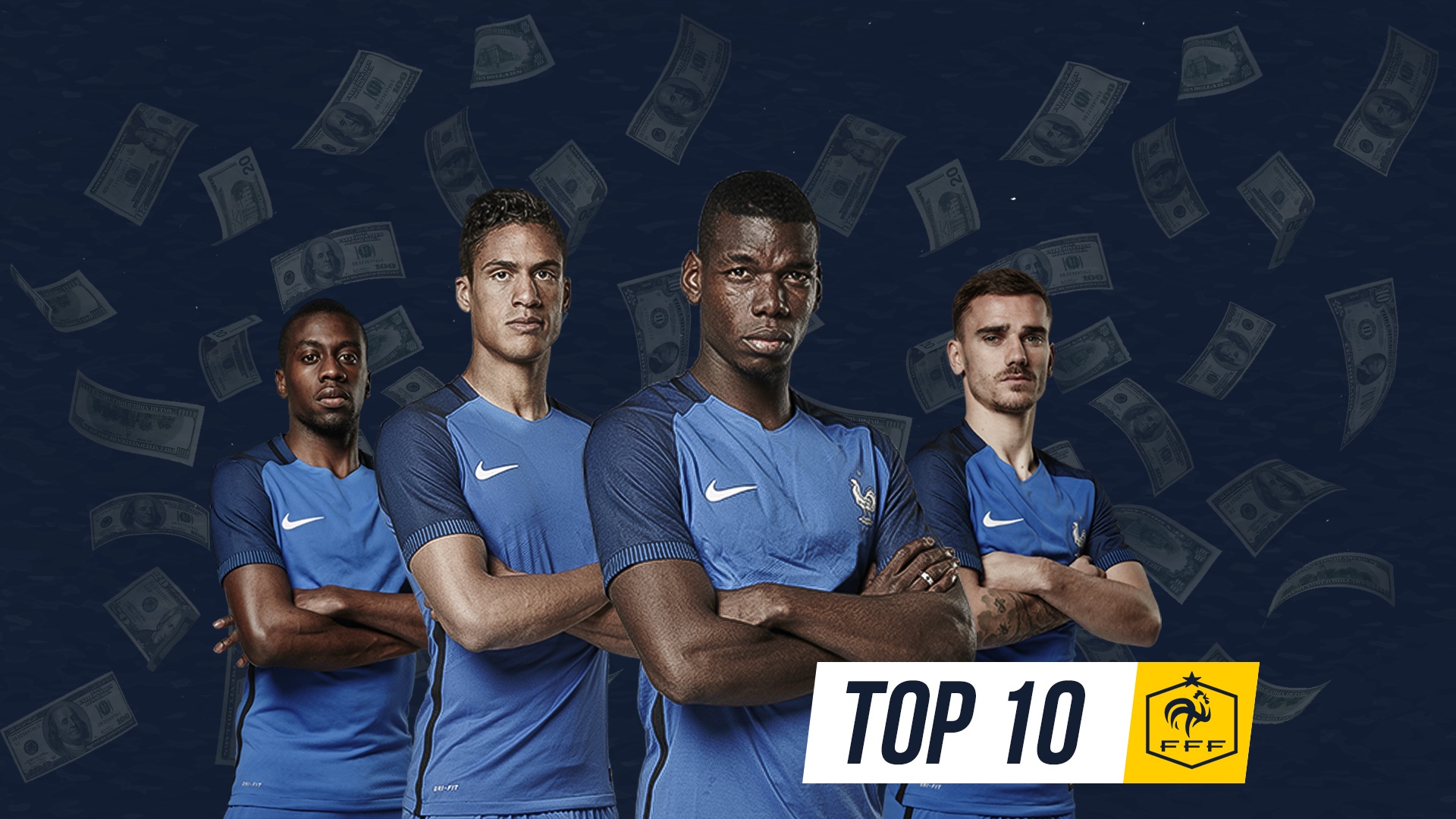 Pogba dan dau top 10 cau thu nguoi Phap co thu nhap khung nhat hinh anh
