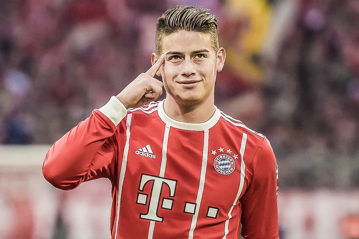 Khong con dieu khoan so hai, James Rodriguez san sang dau Real hinh anh