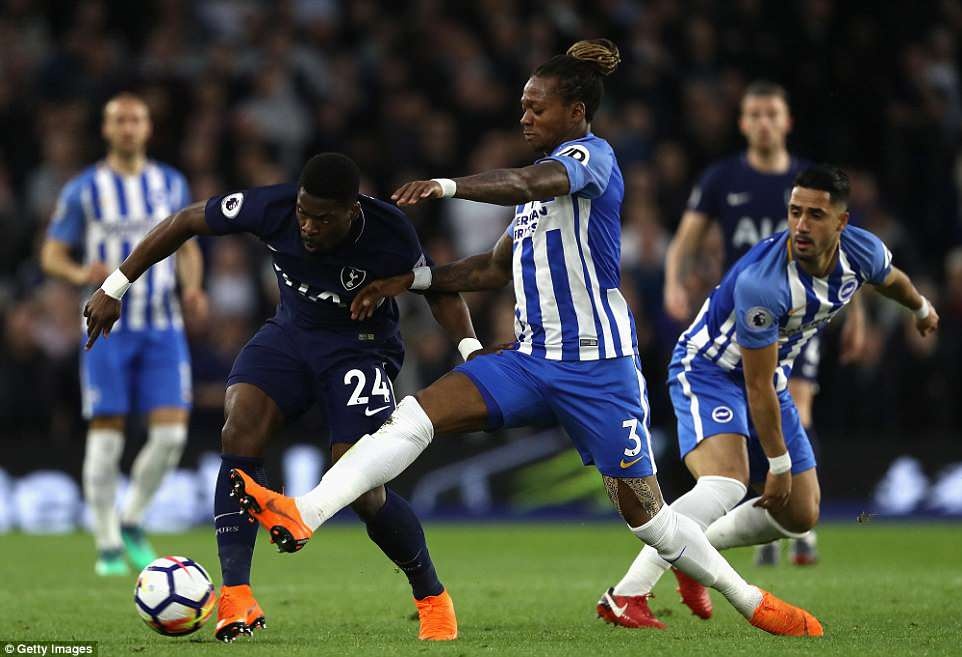 Harry Kane ghi ban trong ngay Tottenham hoa bac nhuoc Brighton anh 1