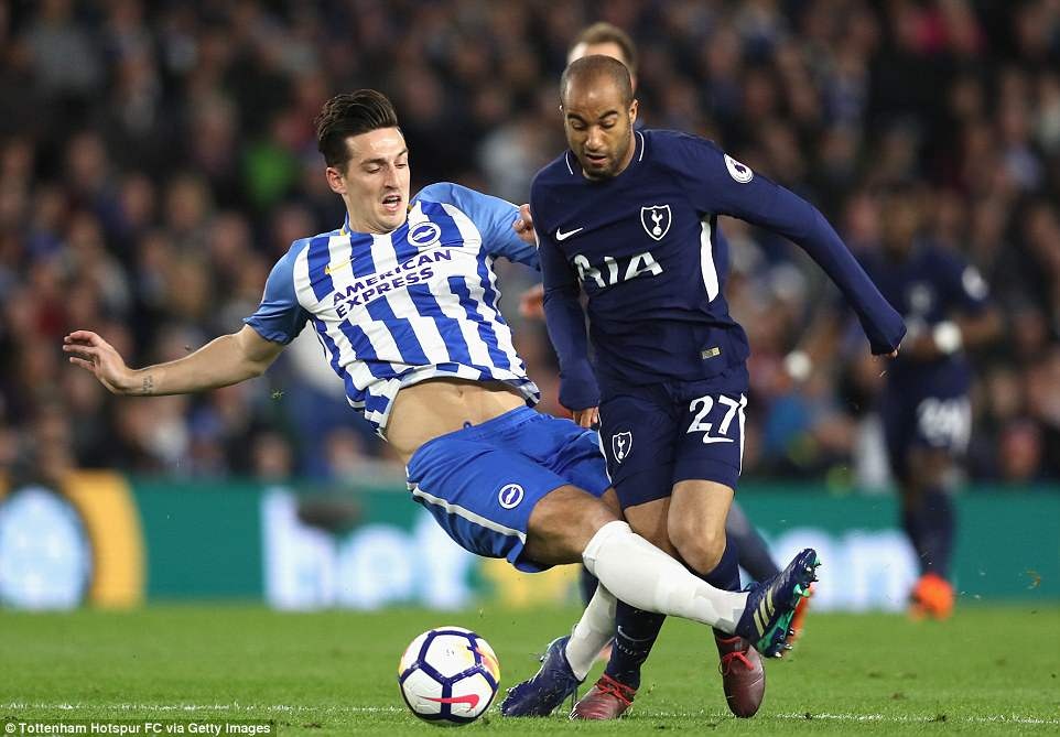 Harry Kane ghi ban trong ngay Tottenham hoa bac nhuoc Brighton anh 2