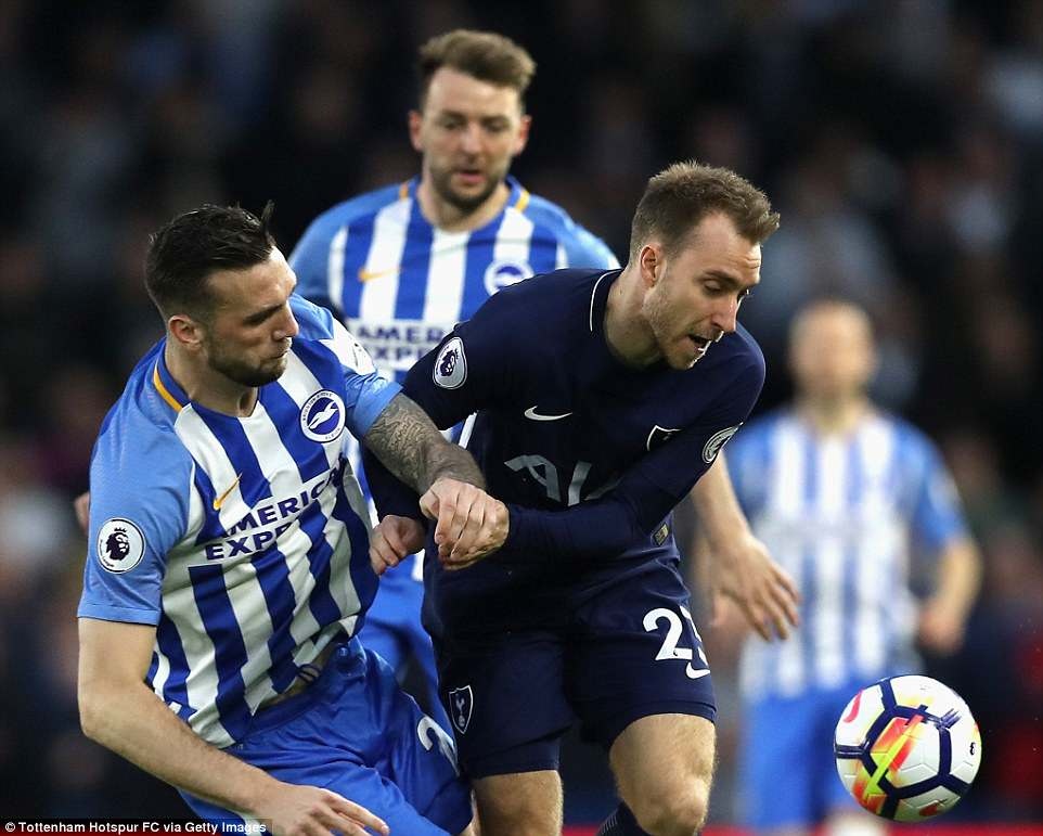 Harry Kane ghi ban trong ngay Tottenham hoa bac nhuoc Brighton anh 7