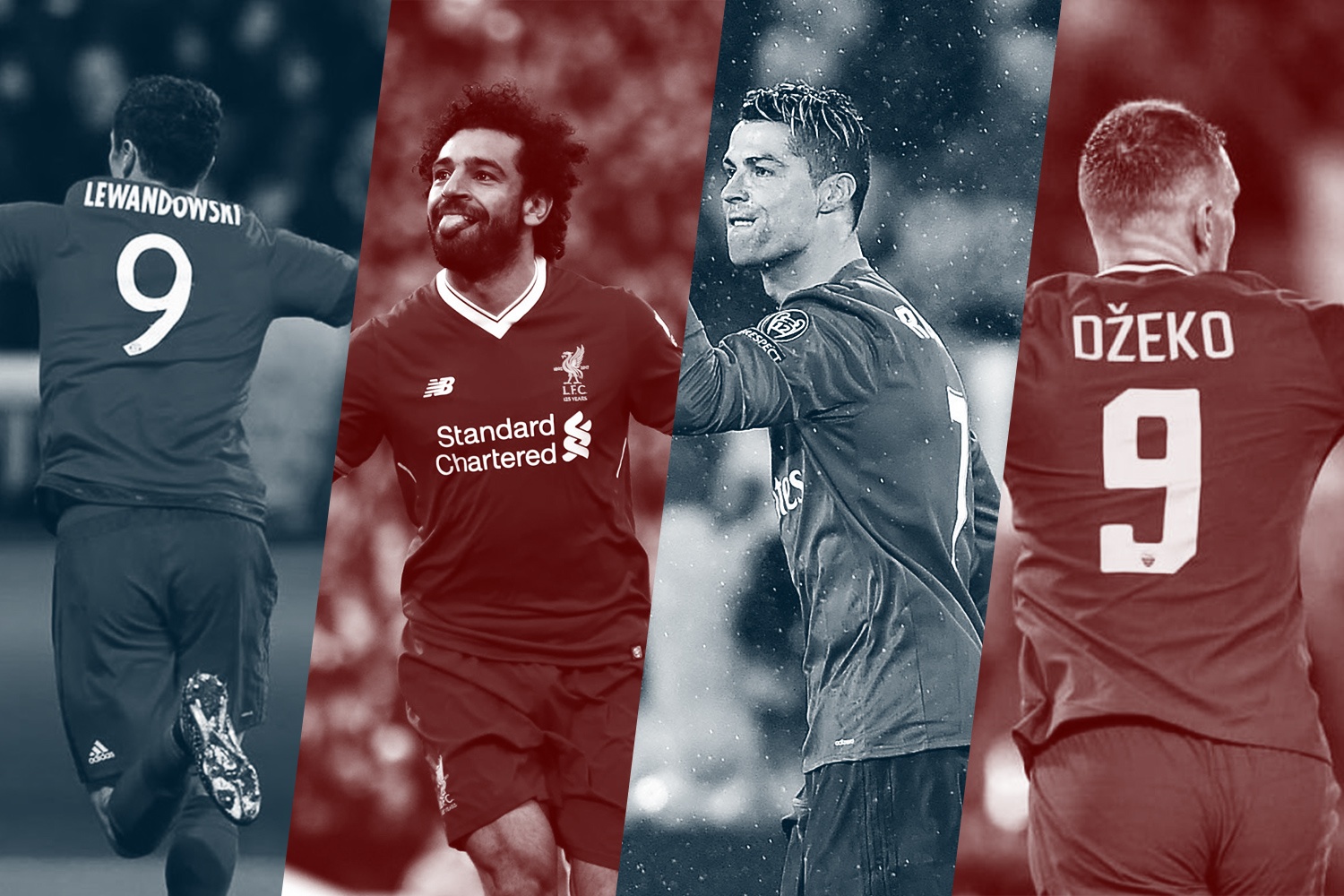 So sanh 4 mui nhon vong ban ket Cup chau Au: Ronaldo, Salah vuot troi hinh anh