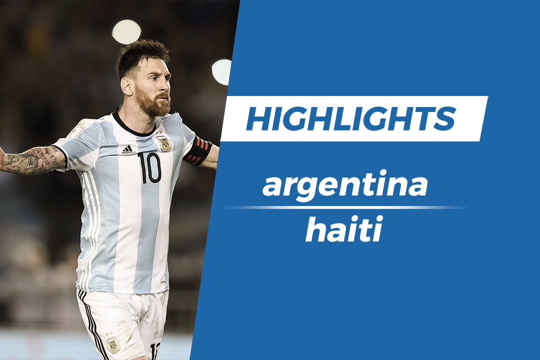 Highlights Messi lap hat-trick, Argentina thang de Haiti hinh anh