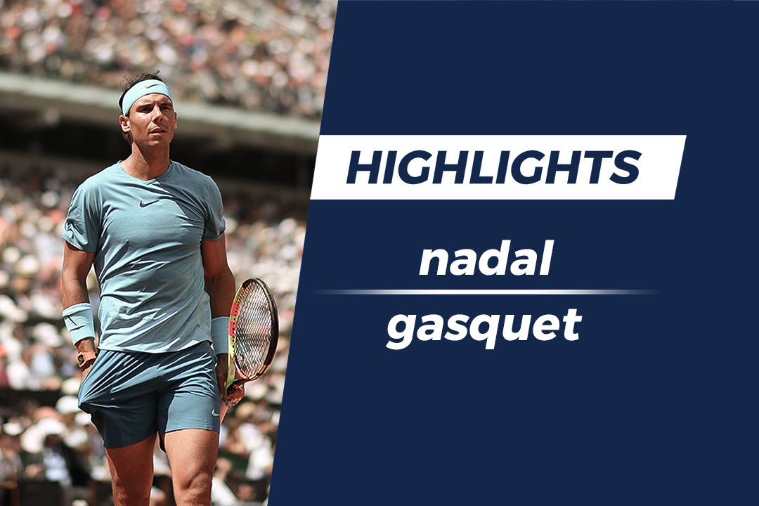 Highlights: Vuot qua Gasquet, Nadal tien vao vong 4 Roland Garros hinh anh