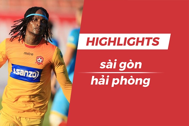 Highlights CLB Sai Gon 0-1 CLB Hai Phong: Fagan toa sang hinh anh