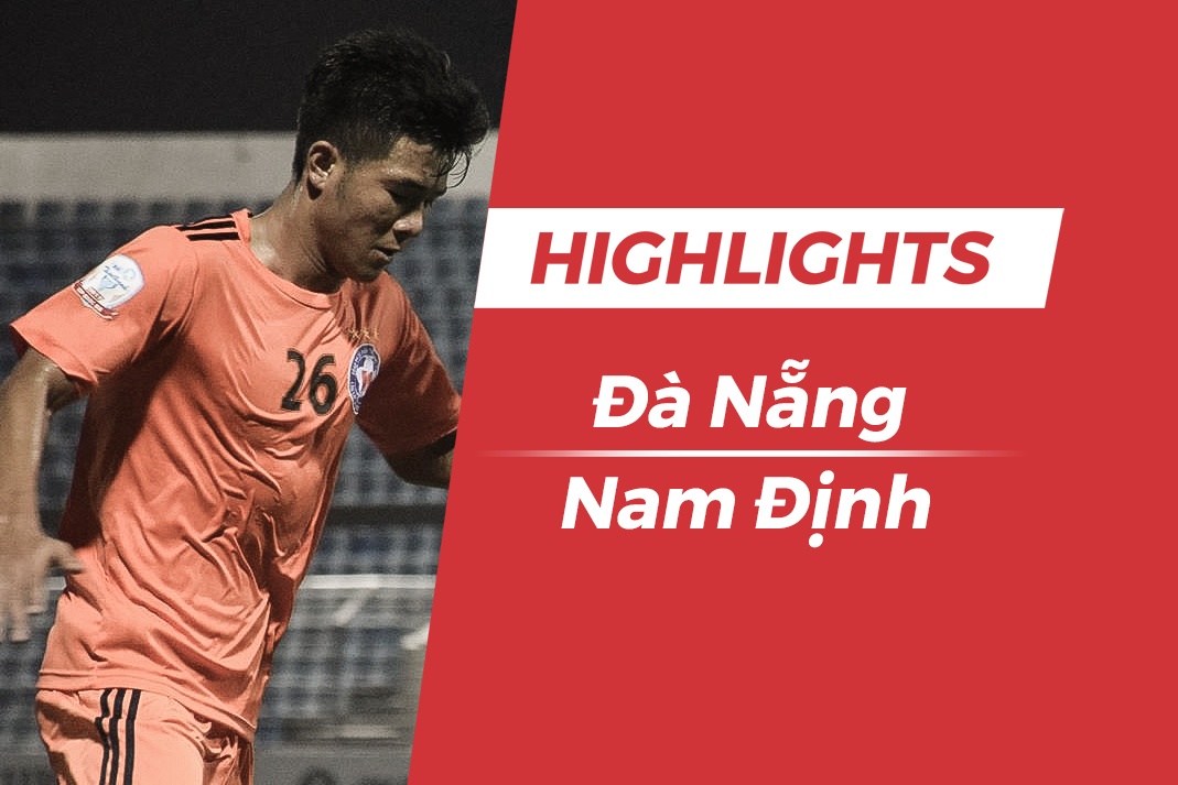 Highlights Duc Chinh toa sang giup CLB Da Nang da bai CLB Nam Dinh hinh anh