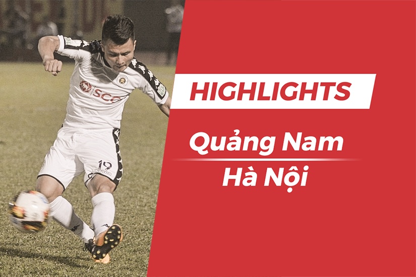 Highlights CLB Quang Nam 0-1 CLB Ha Noi: Quang Hai toa sang hinh anh