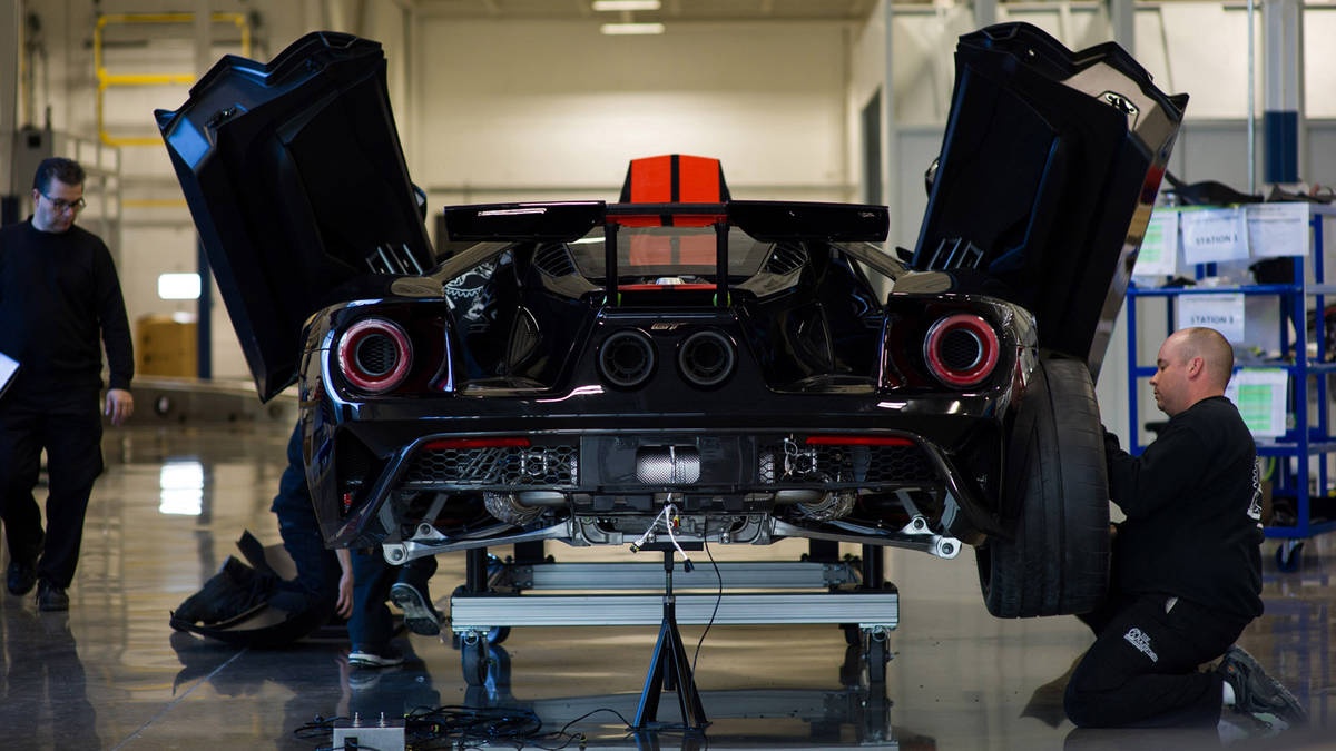 Sieu xe Ford GT 2017 ra mat anh 2