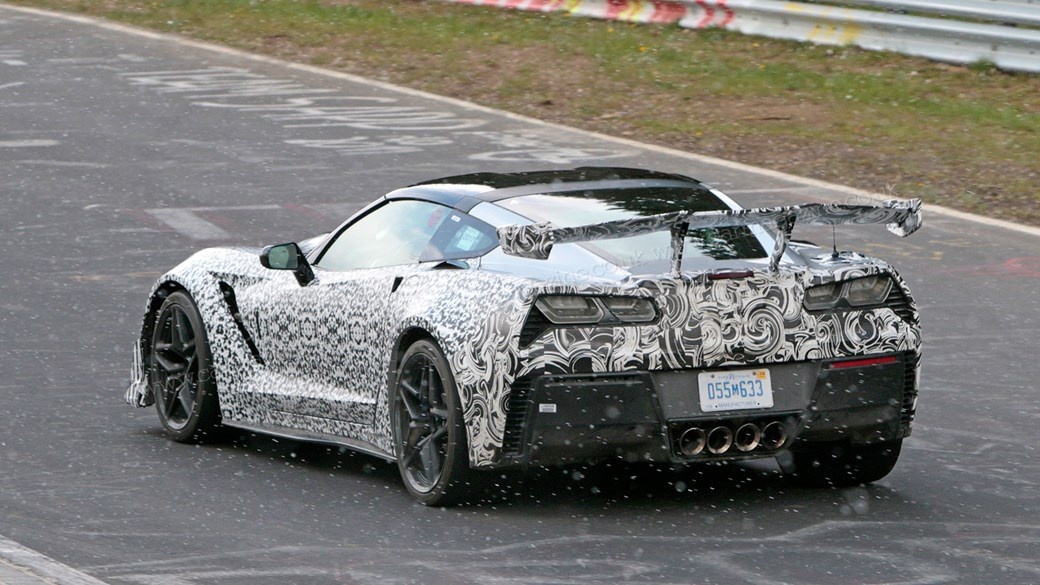 Corvette ZR1 2019 lo hinh anh dau tien anh 1