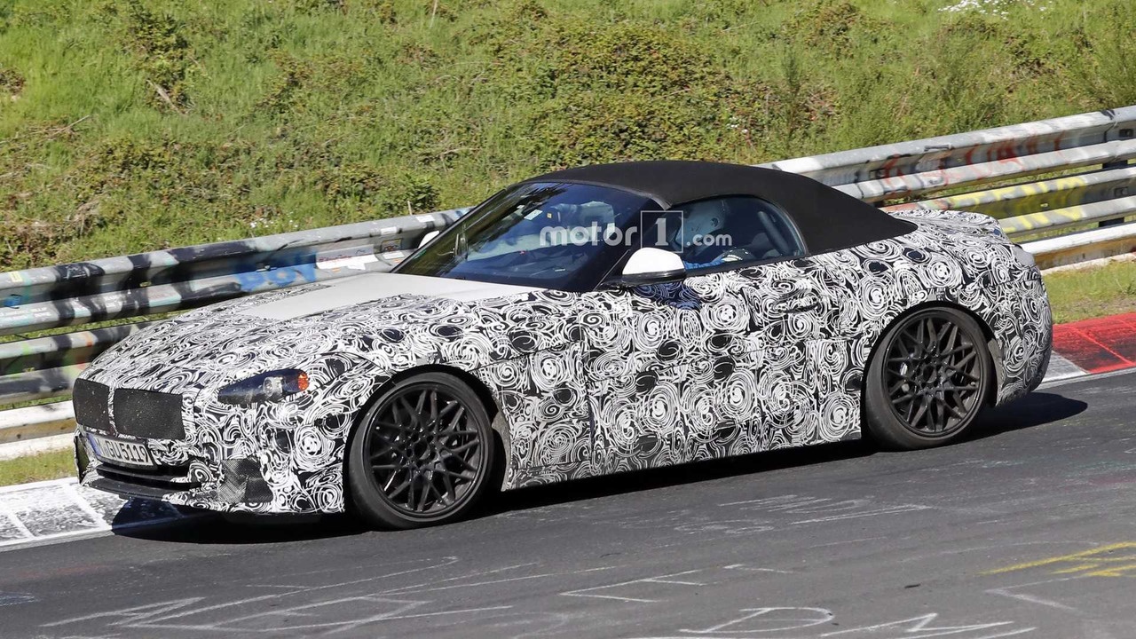 Hinh anh BMW Z4 2018 tren duong chay thu nghiem hinh anh