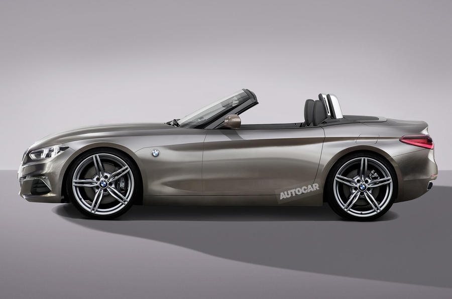 Hé lộ hình ảnh mẫu xe thể thao mui trần BMW Z4 Concept ảnh 3 He lo hinh anh mau xe the thao mui tran BMW Z4 Concept anh 3
