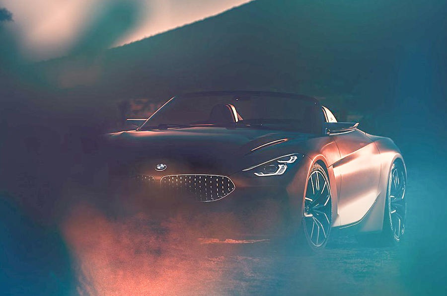 He lo hinh anh mau the thao mui tran BMW Z4 Concept hinh anh