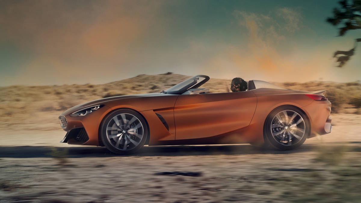 BMW Concept Z4 Roadster chính thức lộ diện ảnh 2 BMW Concept Z4 Roadster chinh thuc lo dien anh 2