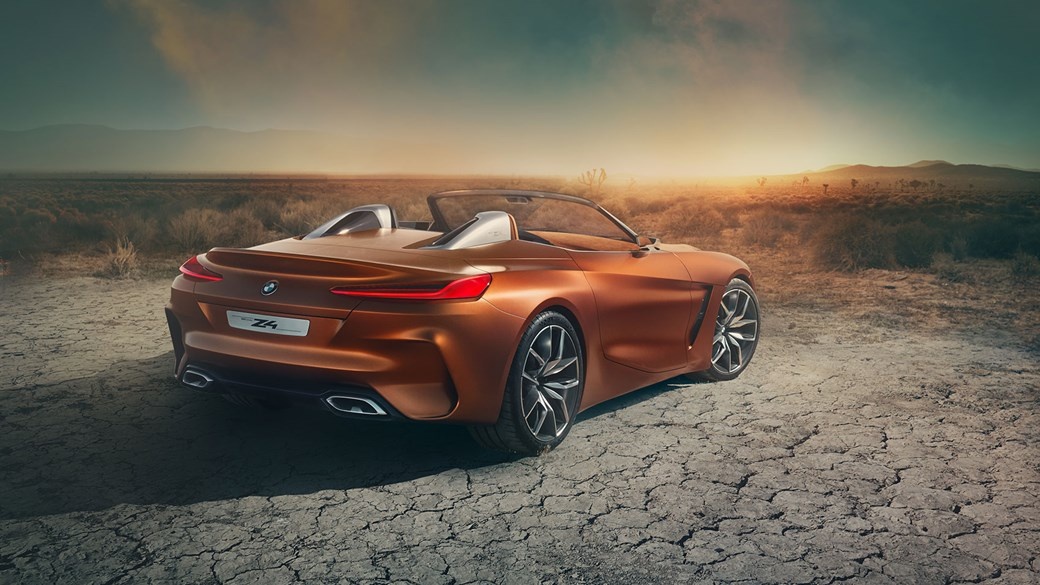 BMW Concept Z4 Roadster chính thức lộ diện ảnh 8 BMW Concept Z4 Roadster chinh thuc lo dien anh 8