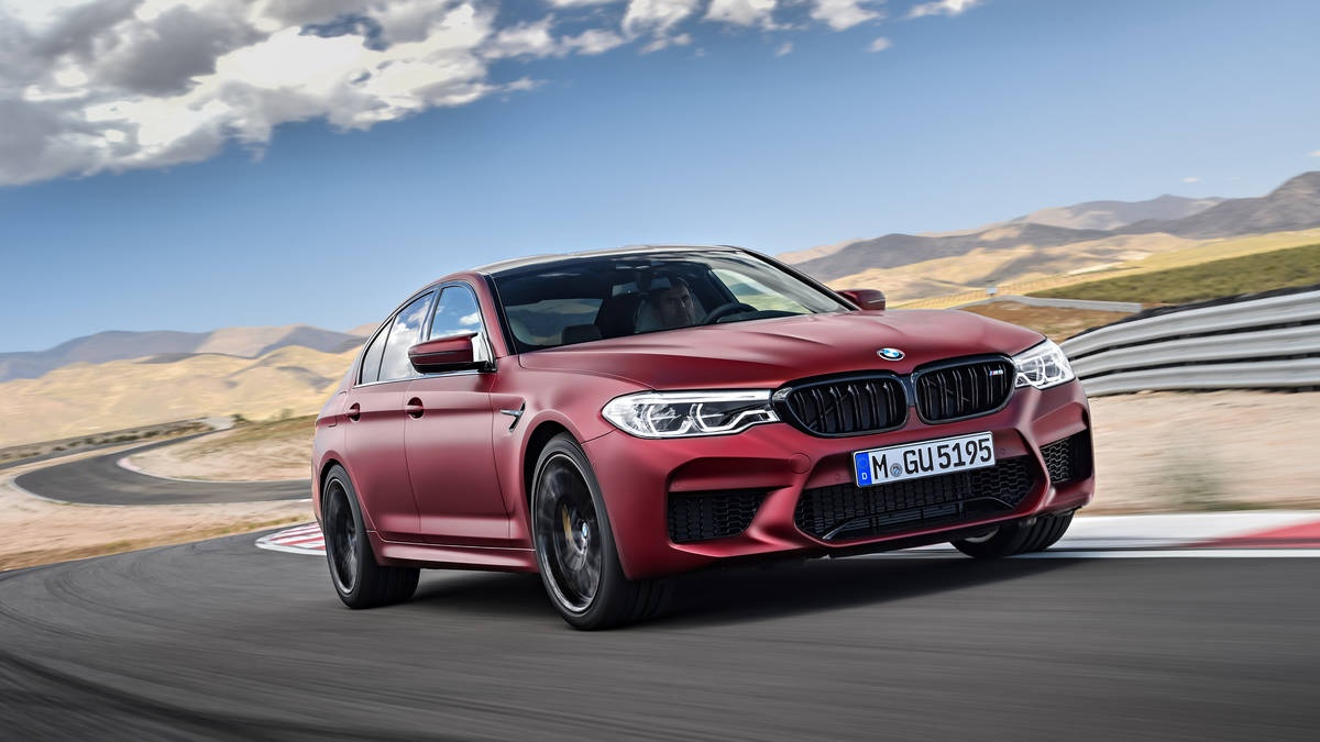 BMW M5 2018 suc manh ngang sieu xe hinh anh
