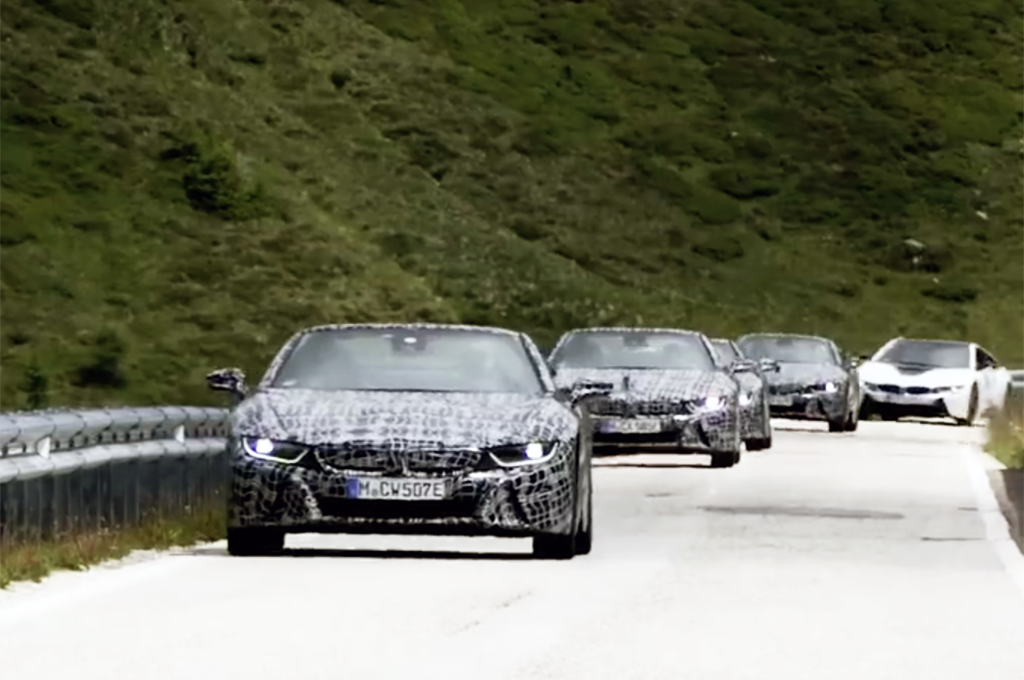 Video teaser BMW i8 Roadster 2018 ma BMW vua cong bo hinh anh