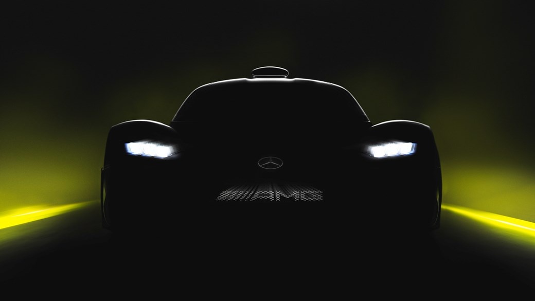 Mercedes-AMG sap cho ra mat sieu xe hybrid R50 anh 1