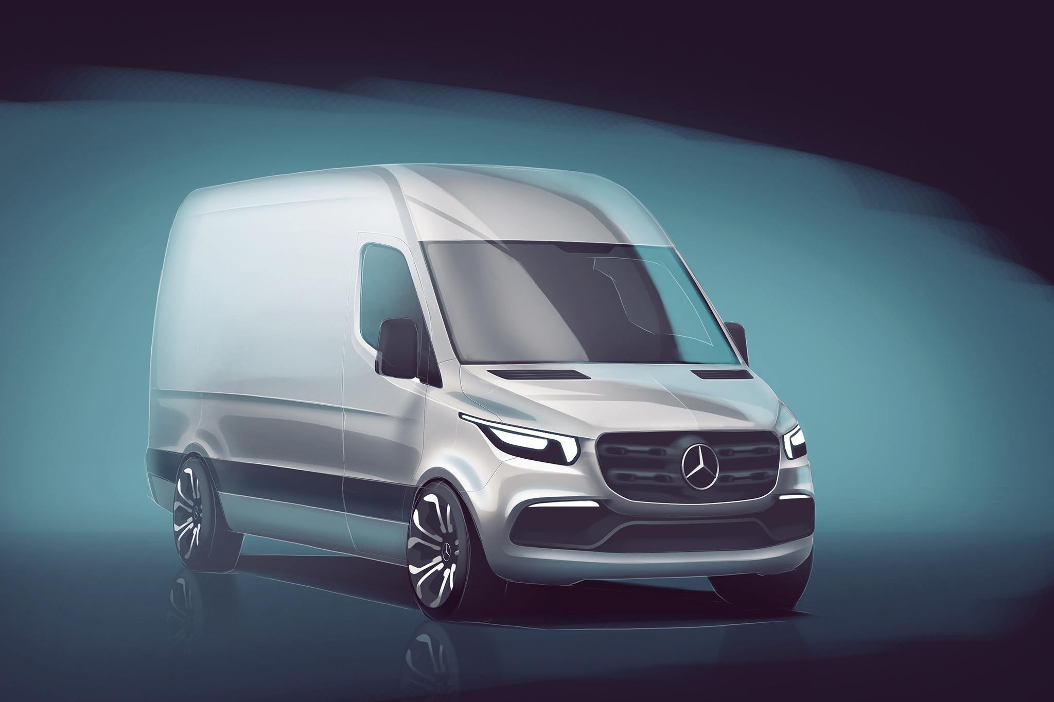 Mercedes Sprinter 2018 trở lại  ảnh 1 Mercedes Sprinter 2018 tro lai anh 1