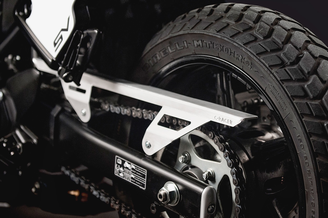 Suzuki SV650 hoi sinh theo phong cach Scrambler anh 7