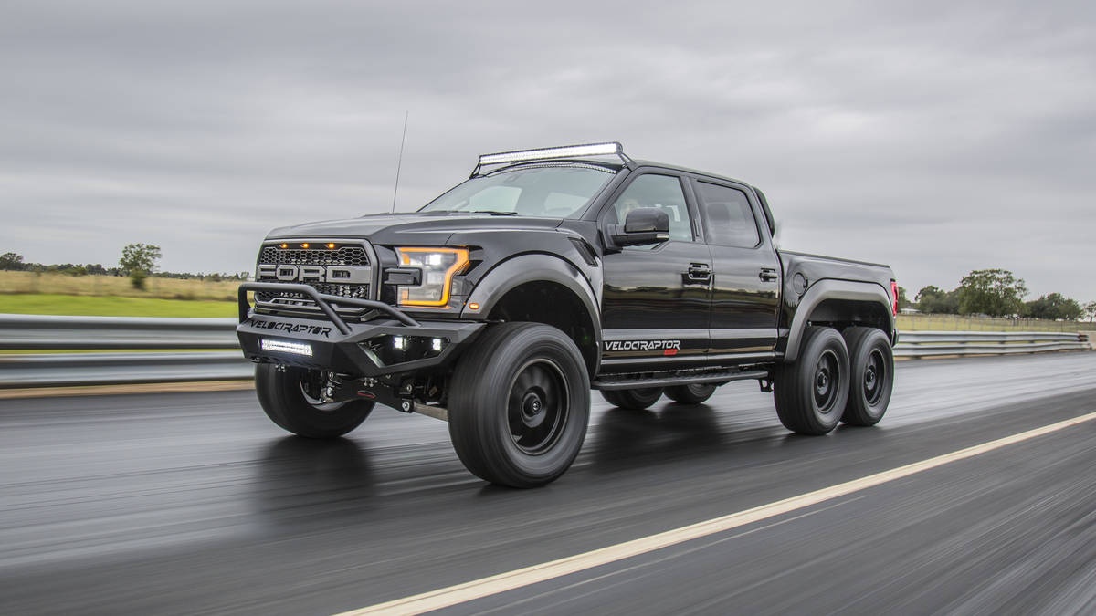 Ford F-150 Raptor do 6 banh cuc ngau anh 1