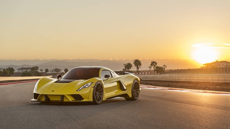Hennessey Venom F5 - sieu xe My lat do Bugatti anh 1