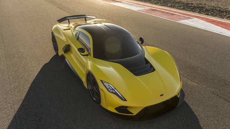 Hennessey Venom F5 - sieu xe My lat do Bugatti anh 4