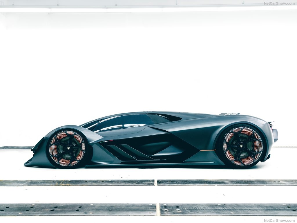 Sieu xe hybrid Lamborghini Terzo Millennio anh 11