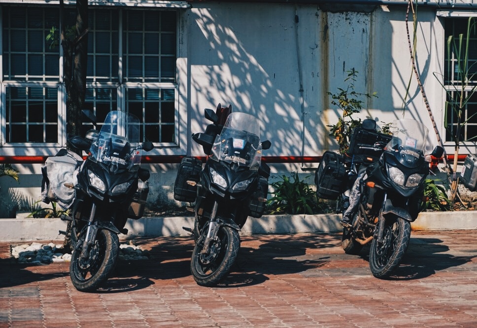 Dan moto khung phuot Tam giac vang dung chan tai Long An anh 5