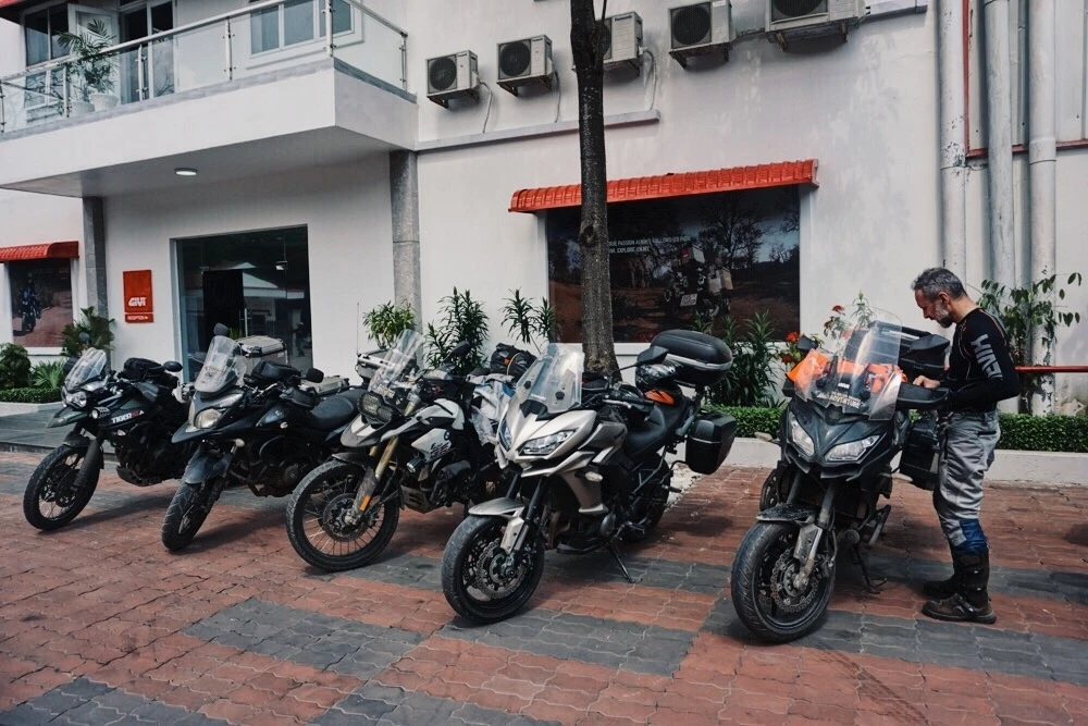 Dan moto khung phuot Tam giac vang dung chan tai Long An anh 6