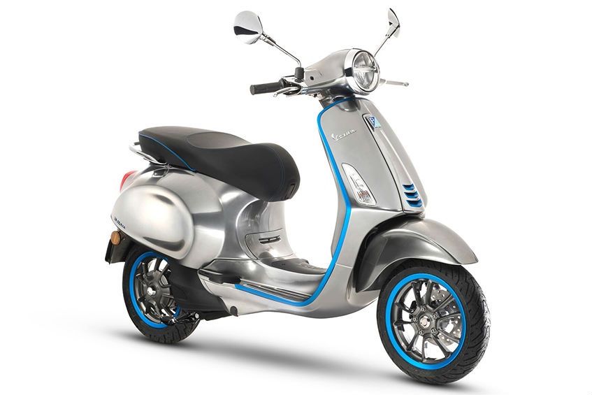 Vespa se san xuat xe tay ga dien trong nam sau hinh anh
