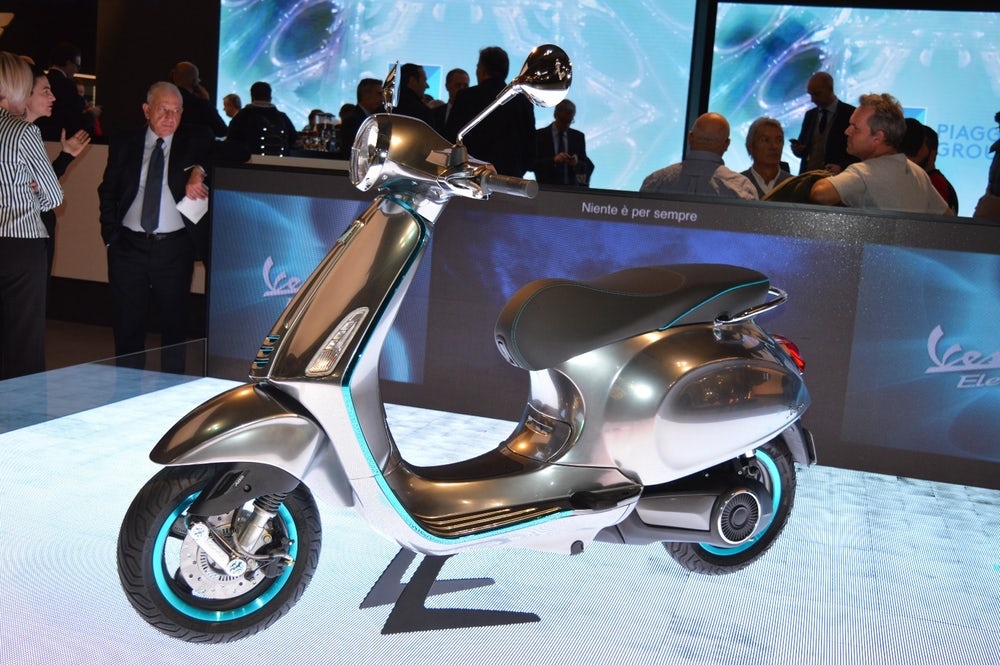 Vespa se san xuat xe dien trong nam sau anh 1
