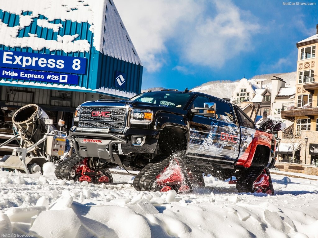 GMC Sierra 2500HD All Mountain: Ga Bigfoot chinh phuc Bac Cuc anh 2