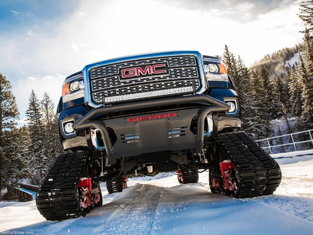 GMC Sierra All Mountain: Xe ban tai truot tuyet hinh anh
