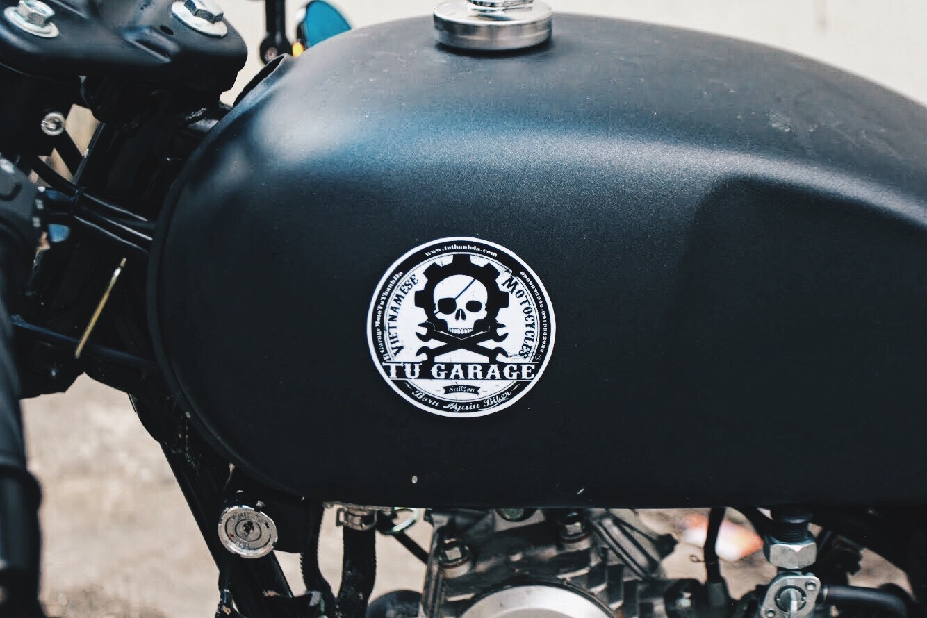 Suzuki GD110 do phong cach cafe racer anh 5