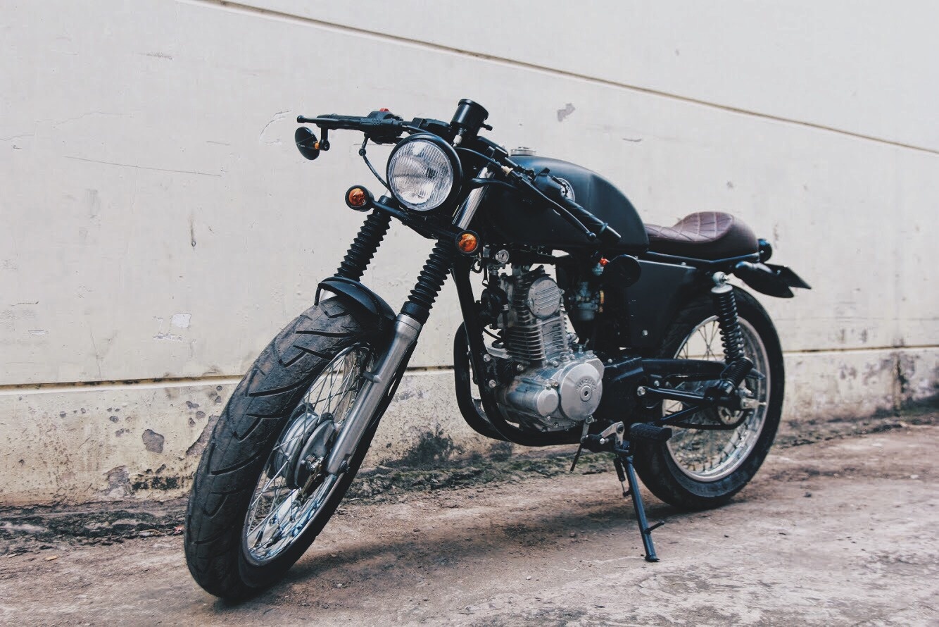 Suzuki GD110 do phong cach cafe racer anh 9