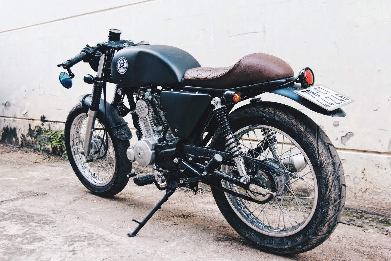 Suzuki GD110 do phong cach cafe racer anh 2