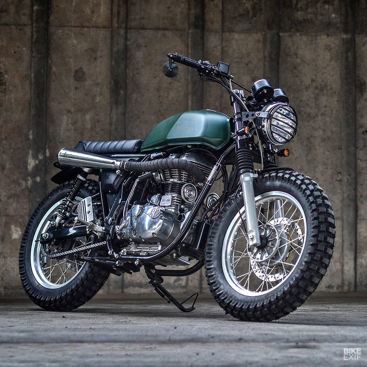 Royal Enfield Continental GT phong cach scrambler cua tho do Thai Lan anh 7