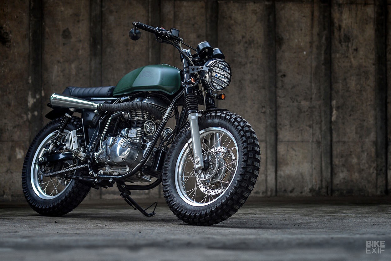 Royal Enfield Continental GT phong cach scrambler cua tho do Thai Lan anh 2