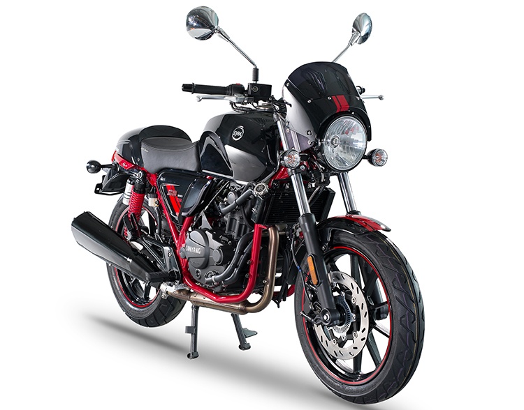 SYM ra mat Trazer 300 va Wolf Cafe Racer 300i anh 6