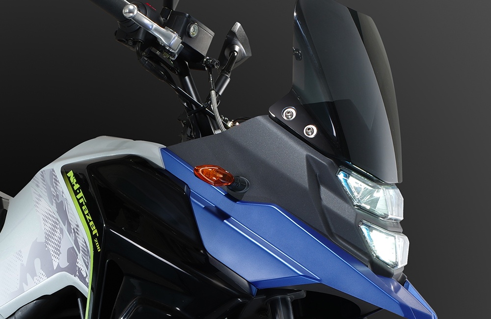 SYM ra mat Trazer 300 va Wolf Cafe Racer 300i anh 4