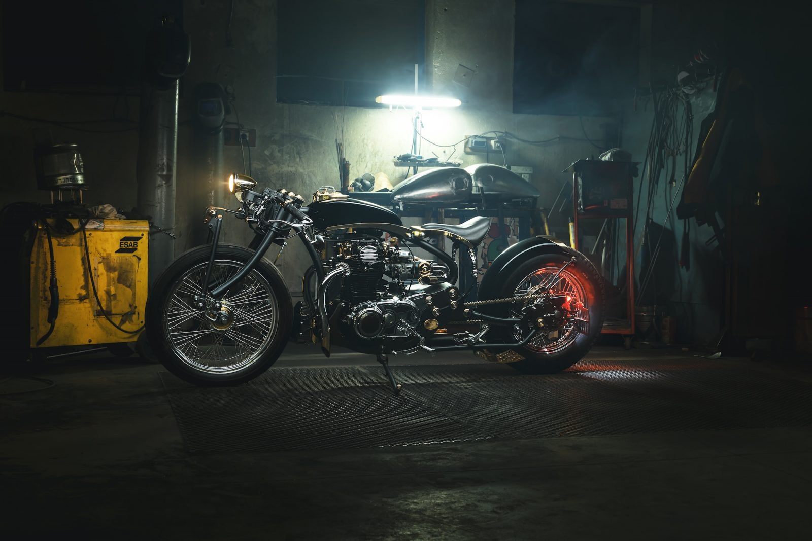 Yamaha XS650 do phong cach Bobber cuc ngau anh 1