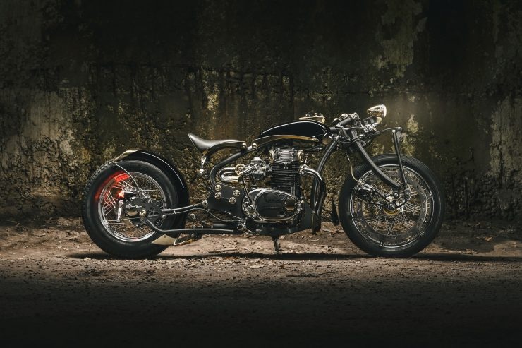 Yamaha XS650 do phong cach Bobber cuc ngau anh 2