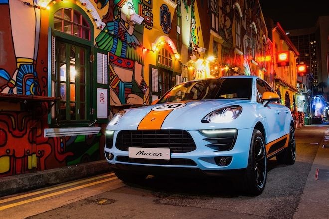 Porsche ra mat 5 phien ban the thao cua SUV Macan tai Singapore anh 6