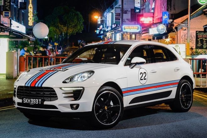 Porsche ra mat 5 phien ban the thao cua SUV Macan tai Singapore anh 2