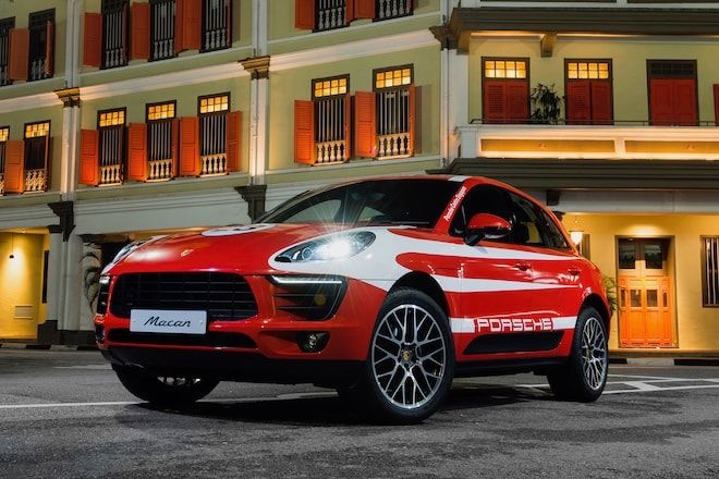Porsche ra mat 5 phien ban the thao cua SUV Macan tai Singapore anh 5