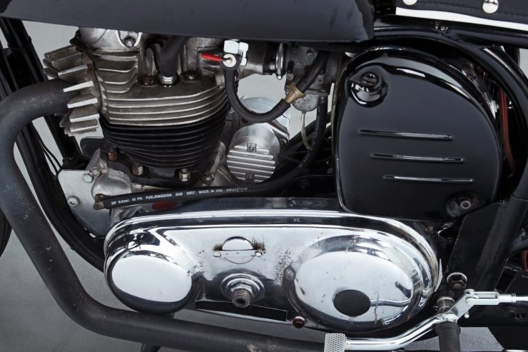 Norton Atlas 1966 cafe racer: dinh cao nghe thuat co dien anh 4