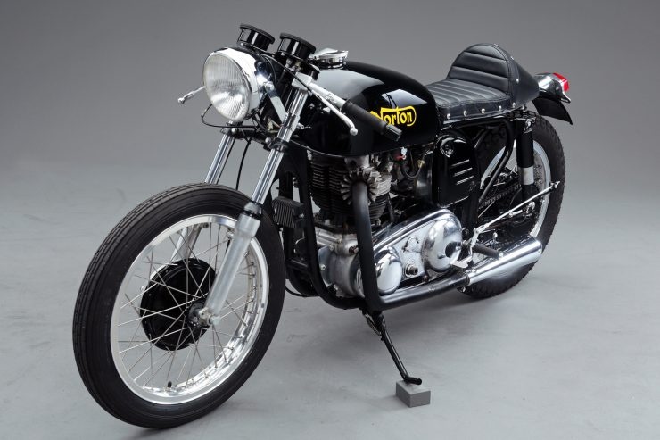 Norton Atlas 1966 cafe racer: dinh cao nghe thuat co dien anh 11