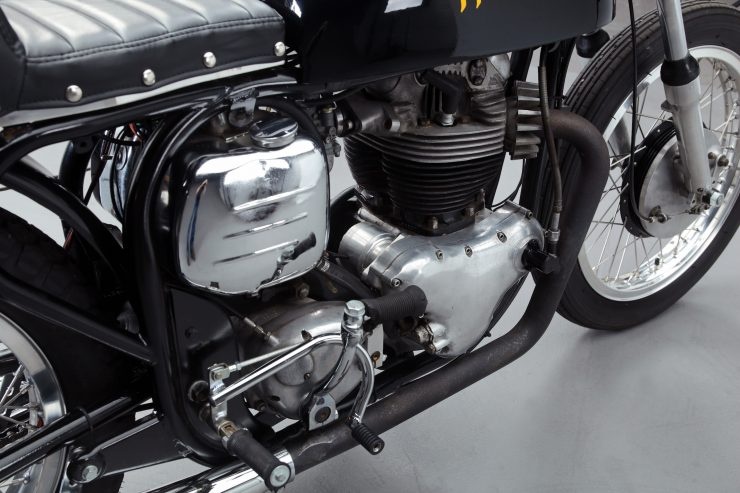 Norton Atlas 1966 cafe racer: dinh cao nghe thuat co dien anh 8